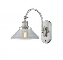  518-1W-SN-G132 - Orwell - 1 Light - 8 inch - Brushed Satin Nickel - Sconce