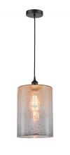  616-1P-BK-G116-L-LED - Cobbleskill - 1 Light - 9 inch - Matte Black - Cord hung - Mini Pendant