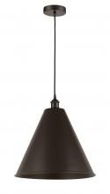  616-1P-OB-MBC-16-OB - Berkshire - 1 Light - 16 inch - Oil Rubbed Bronze - Cord hung - Mini Pendant