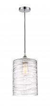  616-1P-PC-G1113-L - Cobbleskill - 1 Light - 9 inch - Polished Chrome - Cord hung - Mini Pendant