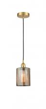 Innovations Lighting 616-1P-SG-G116-LED - Cobbleskill - 1 Light - 5 inch - Satin Gold - Cord hung - Mini Pendant