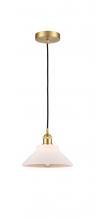 Innovations Lighting 616-1P-SG-G131-LED - Orwell - 1 Light - 8 inch - Satin Gold - Cord hung - Mini Pendant