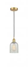 Innovations Lighting 616-1P-SG-G2511-LED - Caledonia - 1 Light - 5 inch - Satin Gold - Cord hung - Mini Pendant