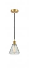 Innovations Lighting 616-1P-SG-G275-LED - Conesus - 1 Light - 6 inch - Satin Gold - Cord hung - Mini Pendant