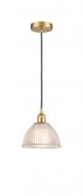 Innovations Lighting 616-1P-SG-G422-LED - Arietta - 1 Light - 8 inch - Satin Gold - Cord hung - Mini Pendant