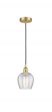 Innovations Lighting 616-1P-SG-G462-6-LED - Norfolk - 1 Light - 6 inch - Satin Gold - Cord hung - Mini Pendant