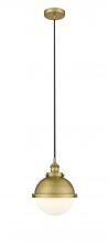  616-1PH-BB-HFS-81-BB-LED - Hampden - 1 Light - 9 inch - Brushed Brass - Cord hung - Mini Pendant