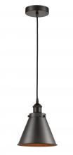 Innovations Lighting 616-1PH-OB-M13-OB-LED - Appalachian - 1 Light - 8 inch - Oil Rubbed Bronze - Cord hung - Mini Pendant