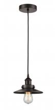  616-1PH-OB-M5 - Edison - 1 Light - 8 inch - Oil Rubbed Bronze - Cord hung - Mini Pendant