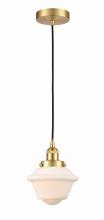 Innovations Lighting 616-1PH-SG-G531-LED - Oxford - 1 Light - 7 inch - Satin Gold - Cord hung - Mini Pendant