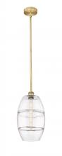  616-1S-BB-G557-10CL - Vaz - 1 Light - 10 inch - Brushed Brass - Cord hung - Mini Pendant