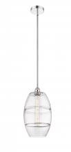  616-1S-PC-G557-10CL - Vaz - 1 Light - 10 inch - Polished Chrome - Cord hung - Mini Pendant