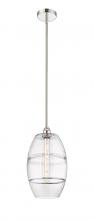  616-1S-PN-G557-10CL - Vaz - 1 Light - 10 inch - Polished Nickel - Cord hung - Mini Pendant