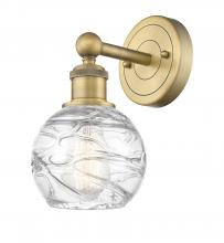  616-1W-BB-G1213-6 - Athens Deco Swirl - 1 Light - 6 inch - Brushed Brass - Sconce