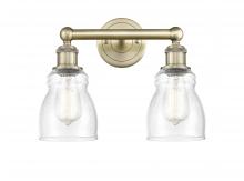  616-2W-AB-G394 - Ellery - 2 Light - 14 inch - Antique Brass - Bath Vanity Light