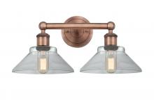  616-2W-AC-G132 - Orwell - 2 Light - 17 inch - Antique Copper - Bath Vanity Light