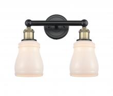  616-2W-BAB-G391 - Ellery - 2 Light - 14 inch - Black Antique Brass - Bath Vanity Light
