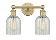  616-2W-BB-G2511 - Caledonia - 2 Light - 14 inch - Brushed Brass - Bath Vanity Light
