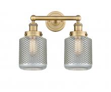  616-2W-BB-G262 - Stanton - 2 Light - 15 inch - Brushed Brass - Bath Vanity Light