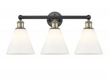  616-3W-BAB-GBC-81 - Berkshire - 3 Light - 26 inch - Black Antique Brass - Bath Vanity Light