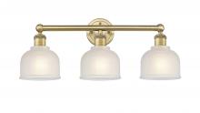  616-3W-BB-G411 - Dayton - 3 Light - 24 inch - Brushed Brass - Bath Vanity Light