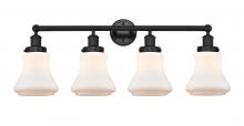  616-4W-BK-G191 - Bellmont - 4 Light - 33 inch - Matte Black - Bath Vanity Light