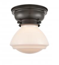 Innovations Lighting 623-1F-OB-G321-LED - Olean - 1 Light - 7 inch - Oil Rubbed Bronze - Flush Mount