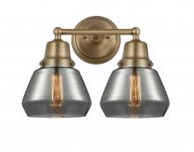 Innovations Lighting 623-2W-BB-G173 - Fulton - 2 Light - 15 inch - Brushed Brass - Bath Vanity Light