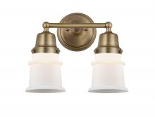 Innovations Lighting 623-2W-BB-G181S - Canton - 2 Light - 13 inch - Brushed Brass - Bath Vanity Light