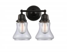  623-2W-BK-G192 - Bellmont - 2 Light - 14 inch - Matte Black - Bath Vanity Light