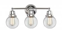  623-3W-PC-G202-6 - Beacon - 3 Light - 22 inch - Polished Chrome - Bath Vanity Light