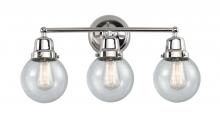  623-3W-PC-G204-6 - Beacon - 3 Light - 22 inch - Polished Chrome - Bath Vanity Light