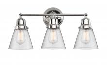  623-3W-PC-G64 - Cone - 3 Light - 22 inch - Polished Chrome - Bath Vanity Light