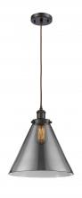 Innovations Lighting 916-1P-OB-G43-L - Cone - 1 Light - 12 inch - Oil Rubbed Bronze - Cord hung - Mini Pendant