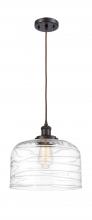 Innovations Lighting 916-1P-OB-G713-L-LED - Bell - 1 Light - 12 inch - Oil Rubbed Bronze - Cord hung - Mini Pendant