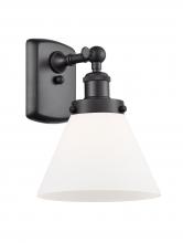  916-1W-BK-G41-LED - Cone - 1 Light - 8 inch - Matte Black - Sconce