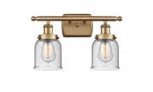  916-2W-BB-G54 - Bell - 2 Light - 16 inch - Brushed Brass - Bath Vanity Light