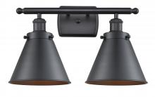  916-2W-BK-M13-LED - Appalachian - 2 Light - 16 inch - Matte Black - Bath Vanity Light