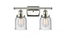  916-2W-PN-G54 - Bell - 2 Light - 16 inch - Polished Nickel - Bath Vanity Light