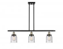  916-3I-BAB-G54 - Bell - 3 Light - 36 inch - Black Antique Brass - Stem Hung - Island Light