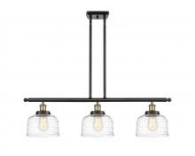  916-3I-BAB-G713 - Bell - 3 Light - 36 inch - Black Antique Brass - Stem Hung - Island Light