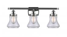  916-3W-PC-G192 - Bellmont - 3 Light - 26 inch - Polished Chrome - Bath Vanity Light