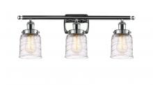 Innovations Lighting 916-3W-PC-G513-LED - Bell - 3 Light - 26 inch - Polished Chrome - Bath Vanity Light