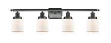  916-4W-BK-G51 - Bell - 4 Light - 36 inch - Matte Black - Bath Vanity Light