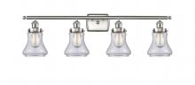  916-4W-SN-G192 - Bellmont - 4 Light - 36 inch - Brushed Satin Nickel - Bath Vanity Light