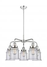  916-5CR-PC-G184 - Whitney - 5 Light - 25 inch - Polished Chrome - Chandelier