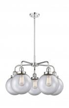  916-5CR-PC-G202-8 - Whitney - 5 Light - 27 inch - Polished Chrome - Chandelier