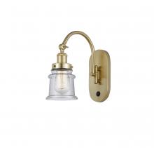  918-1W-SG-G184S - Canton - 1 Light - 7 inch - Satin Gold - Sconce