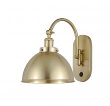 Innovations Lighting 918-1W-SG-MFD-10-SG-LED - Ballston Urban - 1 Light - 10 inch - Satin Gold - Sconce