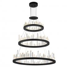  1043P32-3-101 - Juliette LED Chandelier With Black Finish